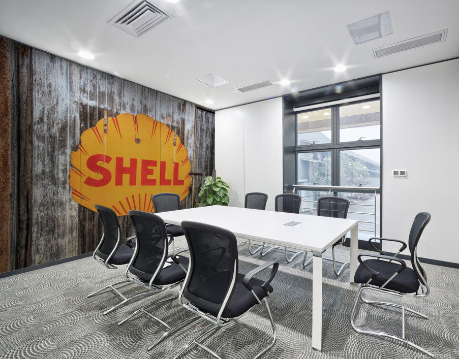 Shell On A Shed Wall Printing