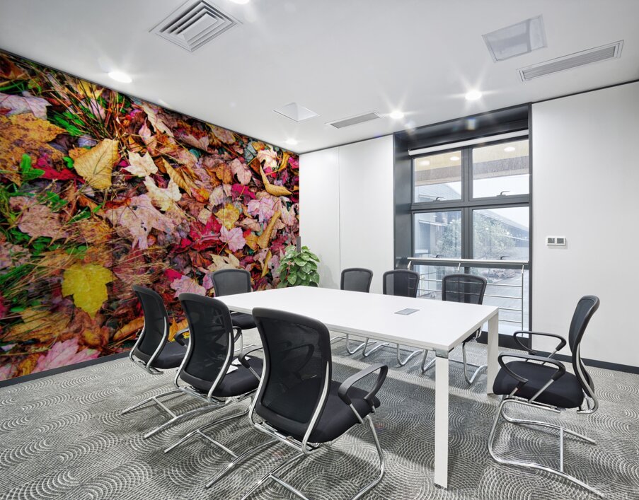 Leaves On The Neversink  Wall Printing