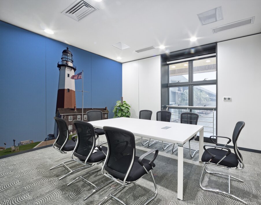 Montauk Lighthouse and Museum Wall Printing