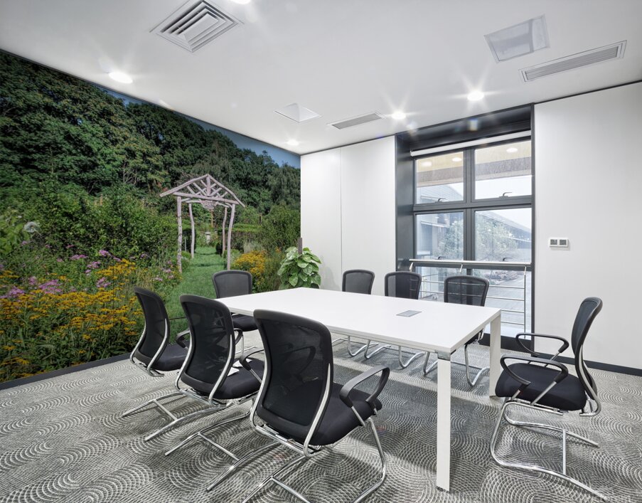 Herb Garden Wall Printing