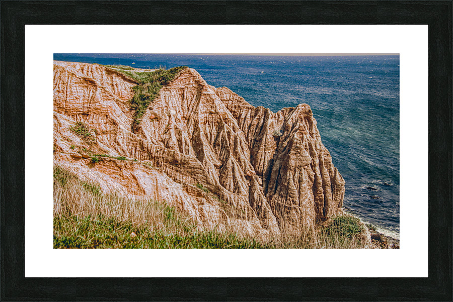 Erosion On Atlantic Ocean In Montauk Picture Frame print