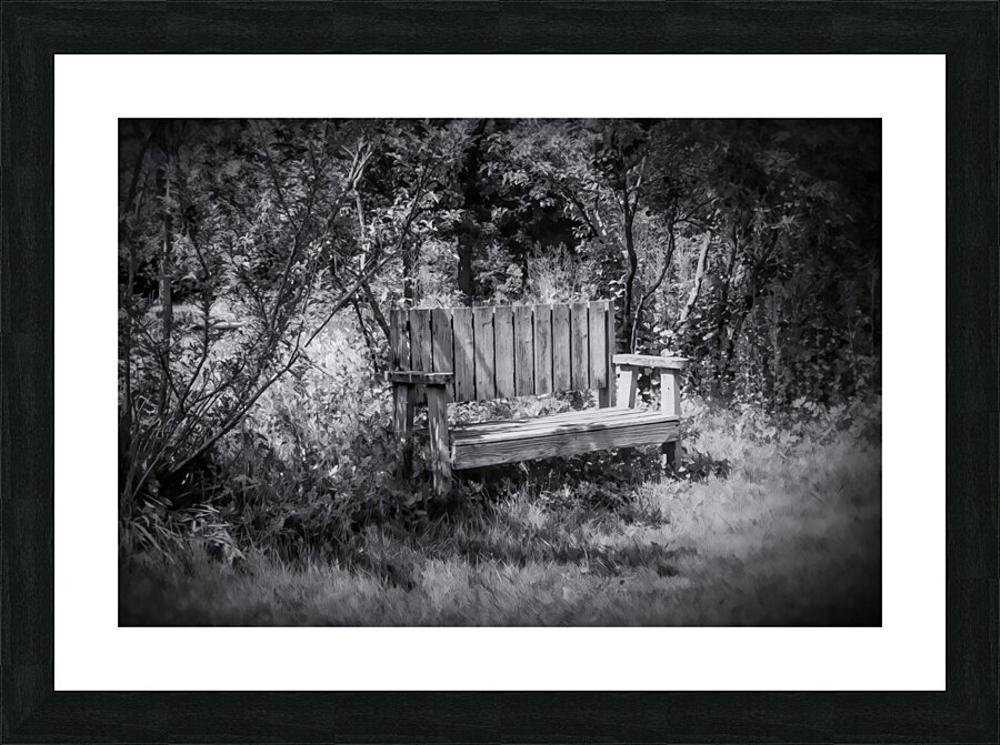 Tranquil Thinking Spot Impression et Cadre photo