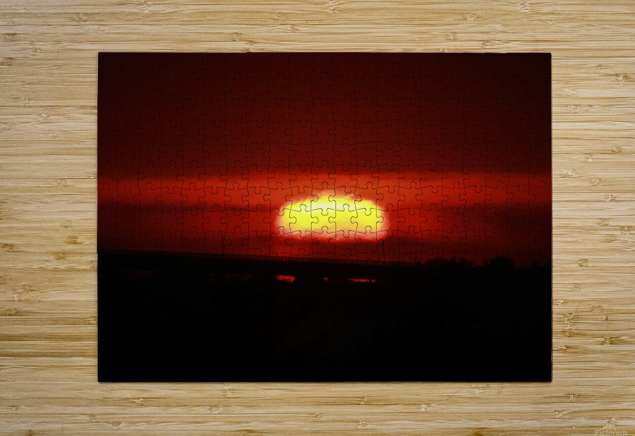What Happened To The Sunset Karen Silvestri Puzzle printing