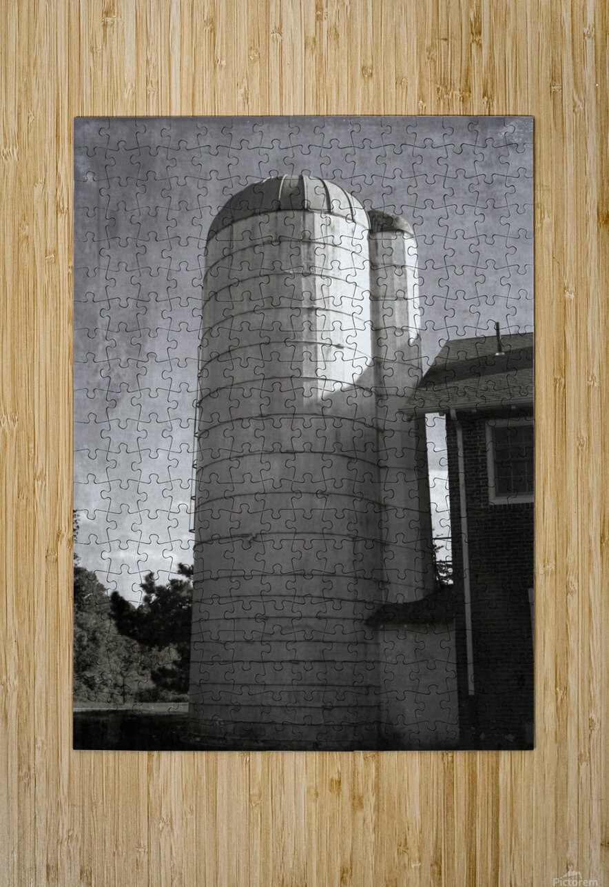 Silos At Upland Karen Silvestri Puzzle printing