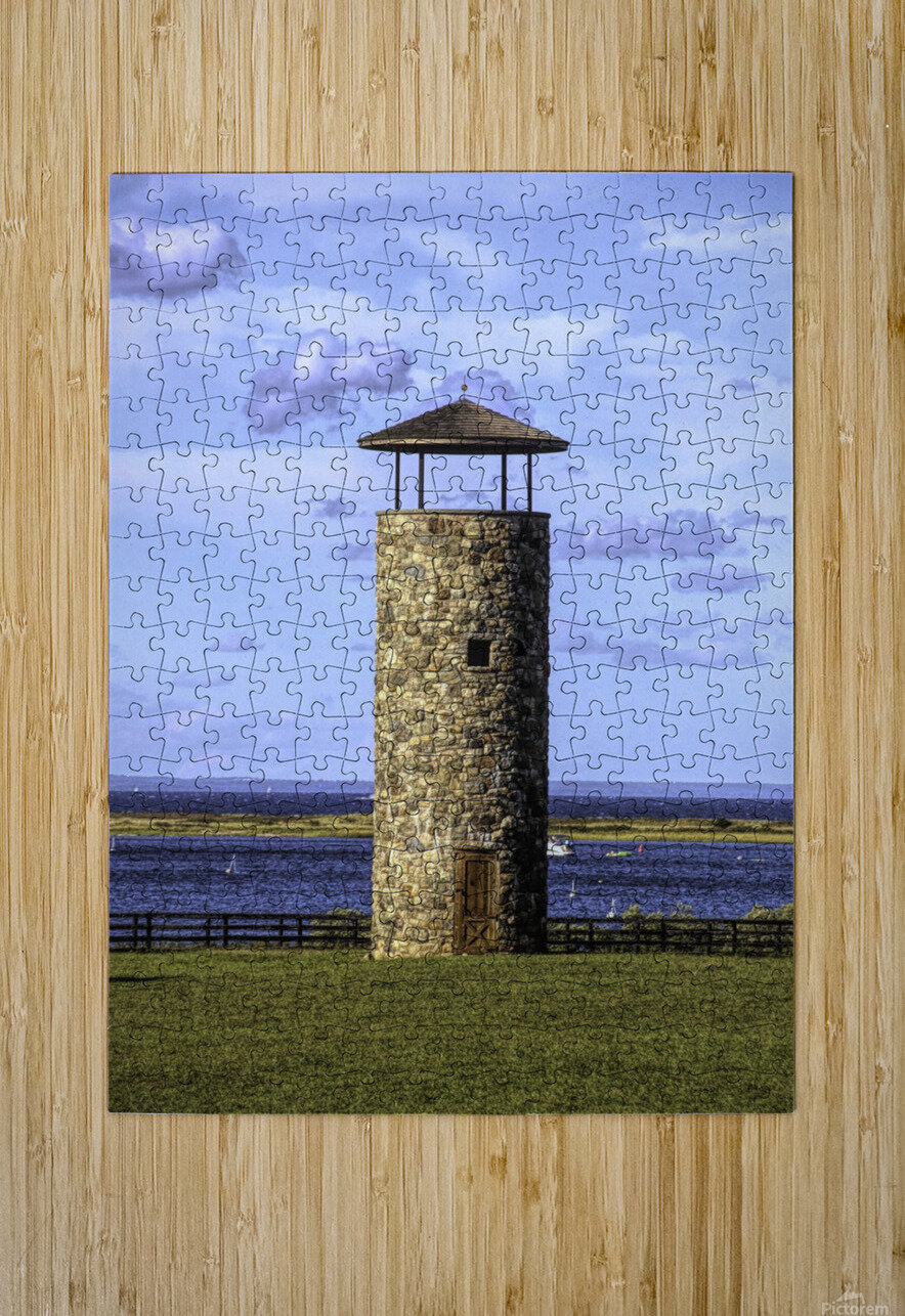 Stone Building On The Sound Karen Silvestri Puzzle printing