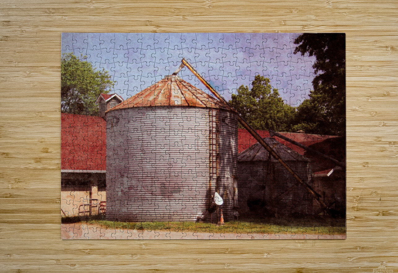 Metal Silo Karen Silvestri Puzzle printing