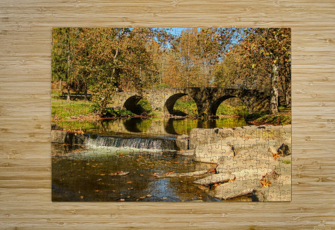 Stone Arch Bridge Karen Silvestri Puzzle printing