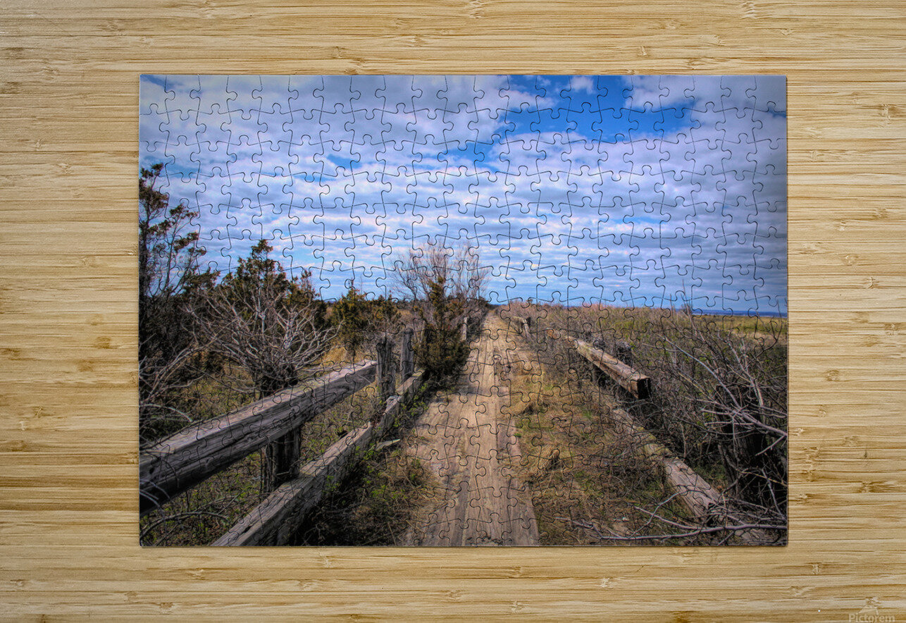 Path Along The Sound Karen Silvestri Puzzle printing