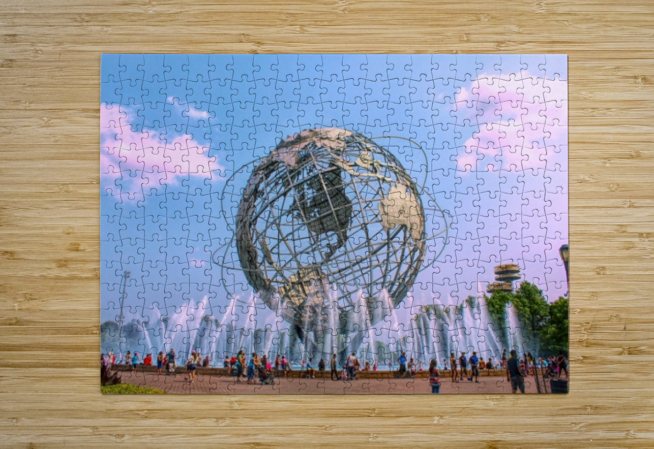 The World And Her People Edit Karen Silvestri Puzzle printing