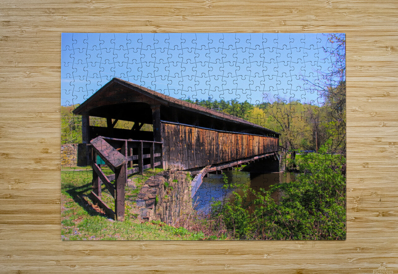 Crossing The Wallkill Karen Silvestri Puzzle printing
