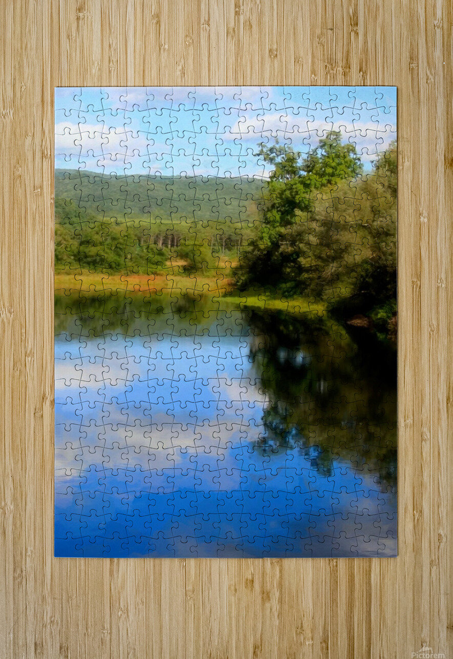 East Branch Of Delaware River Karen Silvestri Puzzle printing