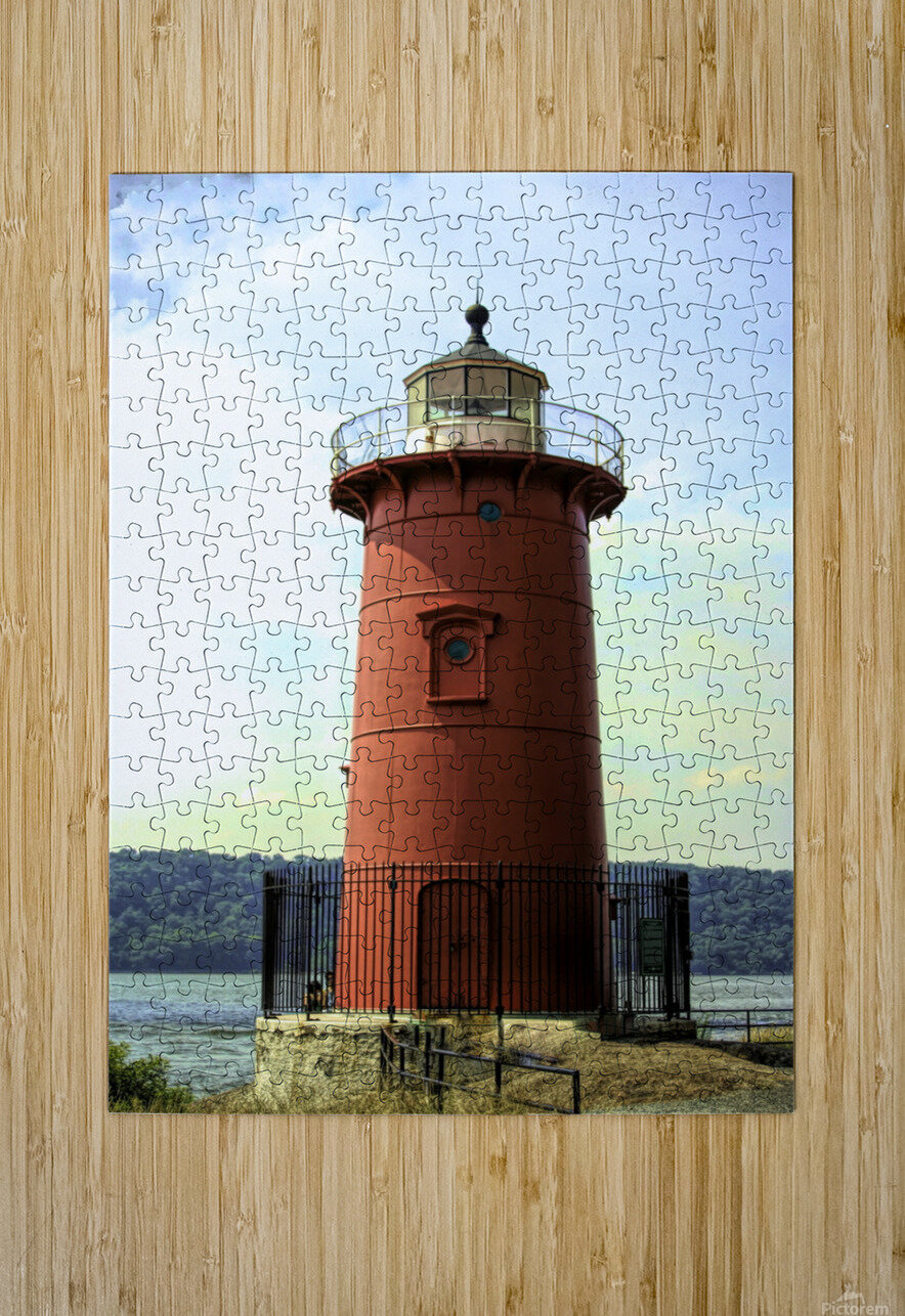 Little Red Lighthouse Karen Silvestri Puzzle printing