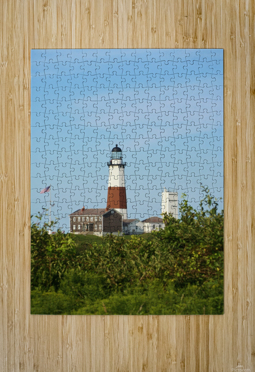 Montauk Lighthouse Late Summer Karen Silvestri Puzzle printing