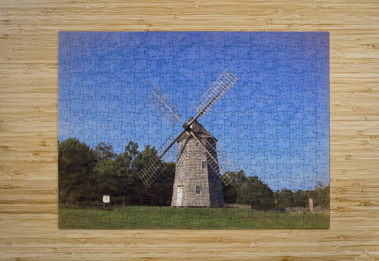 Old Hook With Clouds Karen Silvestri Puzzle printing