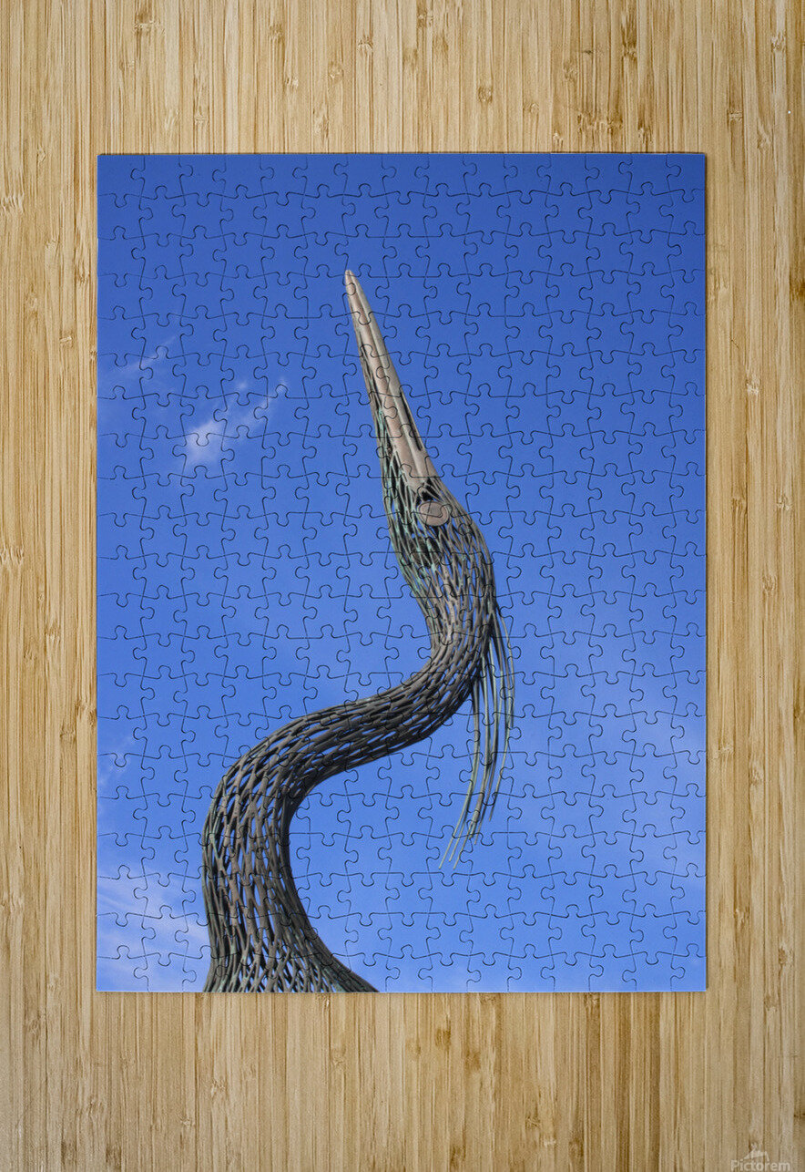 Heron Profile Karen Silvestri Puzzle printing