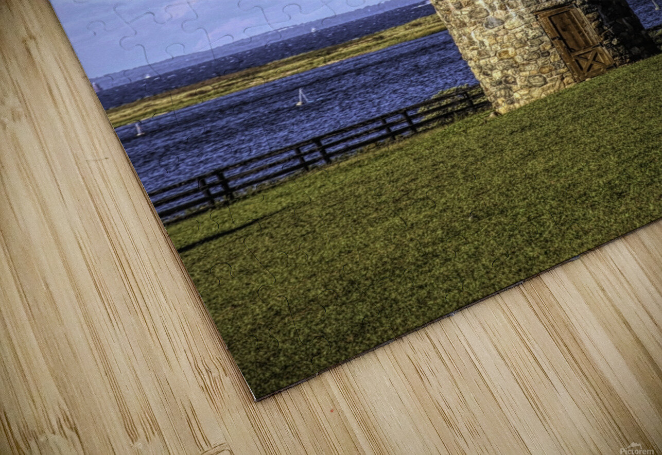 Stone Building On The Sound Karen Silvestri Puzzle