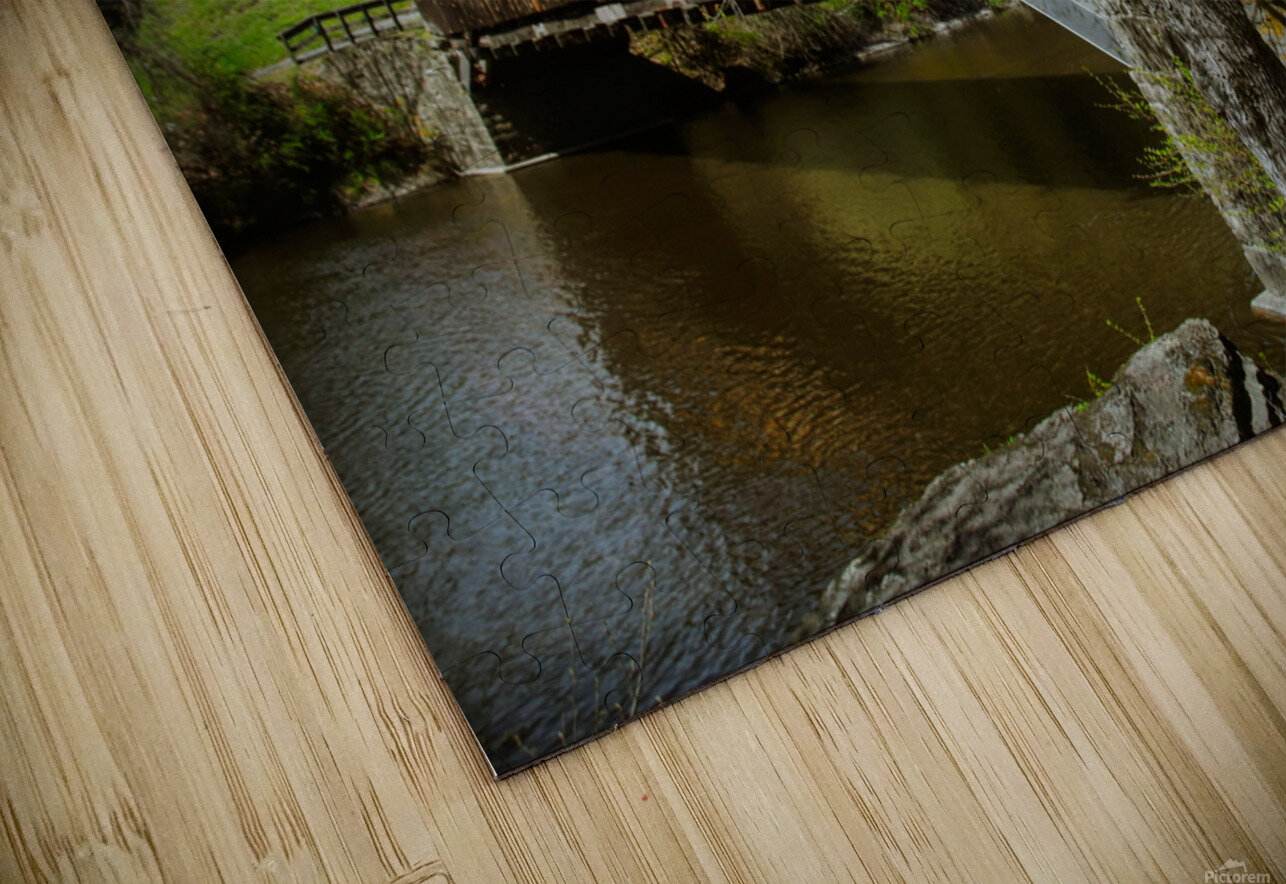 Historic Perrine s Covered Bridge Karen Silvestri Puzzle