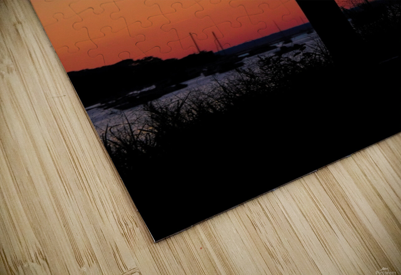 Colorful Sunset On The Cross Karen Silvestri Puzzle