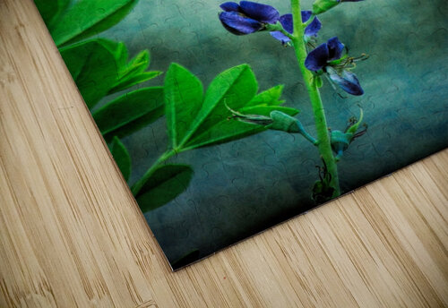 Bee Flying To A Purple Flower Karen Silvestri puzzle