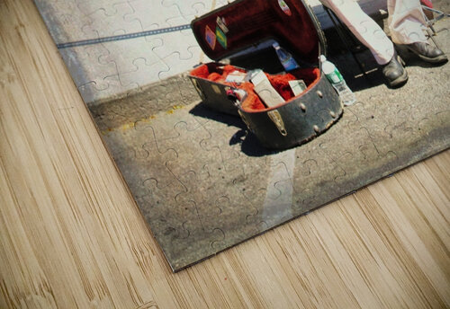 Greenport Street Musician Karen Silvestri puzzle