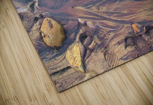 Winter Sand Abstract Karen Silvestri puzzle