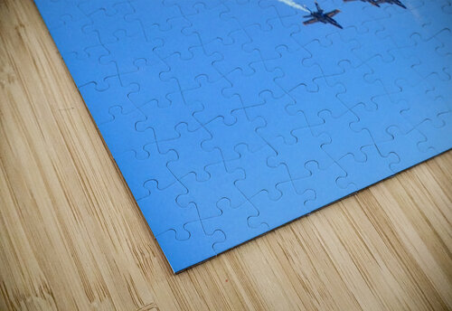 Blue Angels Contrails Edit Karen Silvestri puzzle