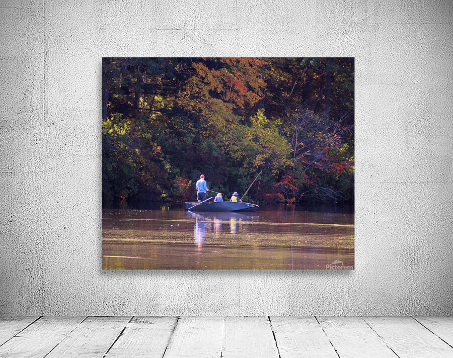 Dad And Sons Fishing Wall Preview