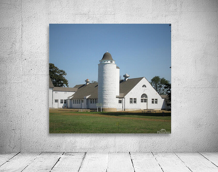 Silo At the Milking Barn Wall Preview