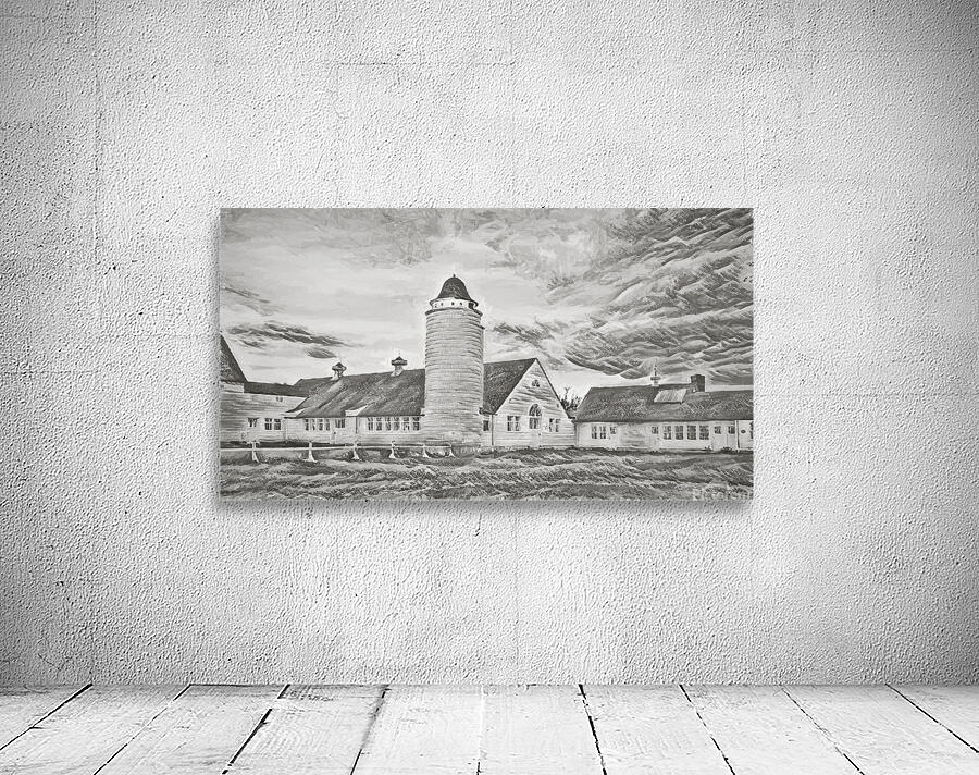 Milking Barn Silo Wall Preview