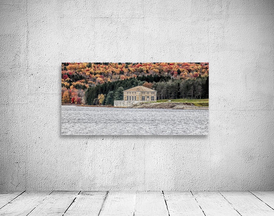 Neversink Head House In Autumn Wall Preview