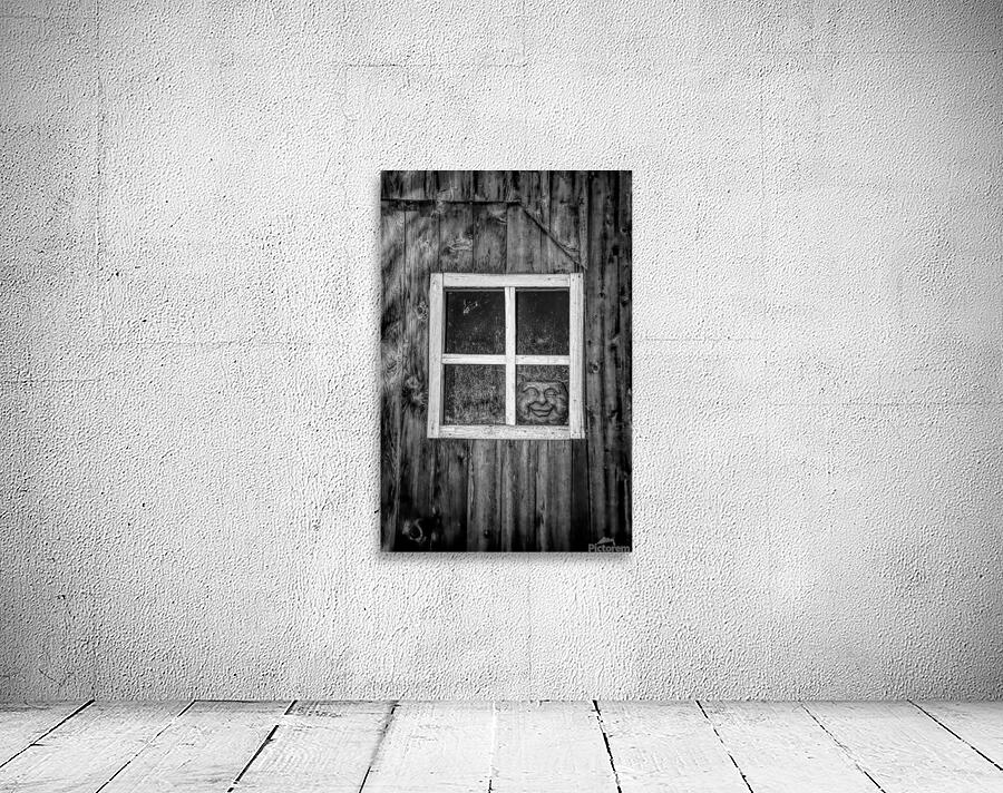 Creepy Face In The Window Wall Preview