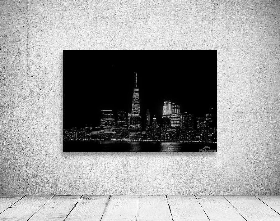 Freedom Tower in Black and White Wall Preview