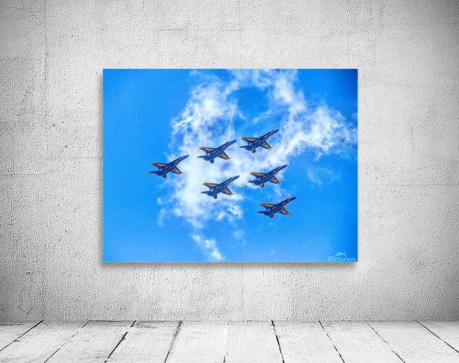 Blue Angels Salute Long Island  Wall Preview