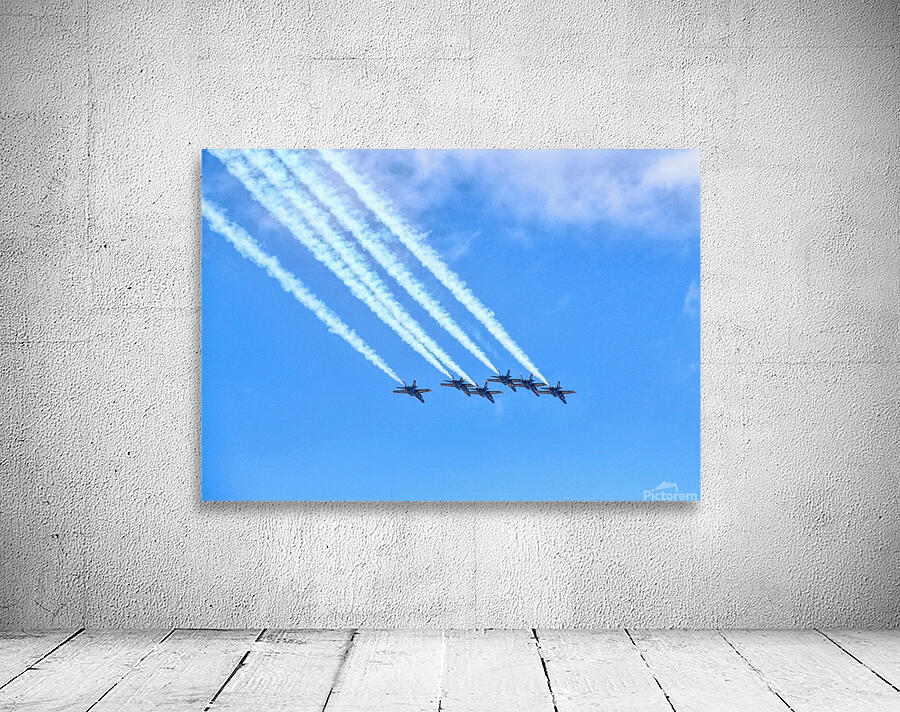 Blue Angels Contrails Edit Wall Preview