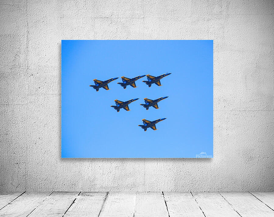 Blue Angels Over Long Island  Wall Preview