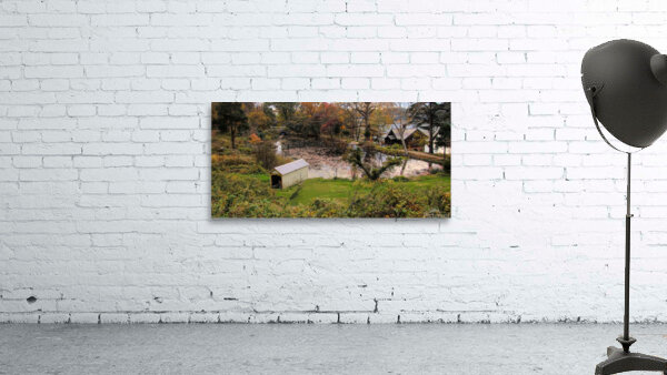 Overlooking Cedarmere Pond Wall Preview