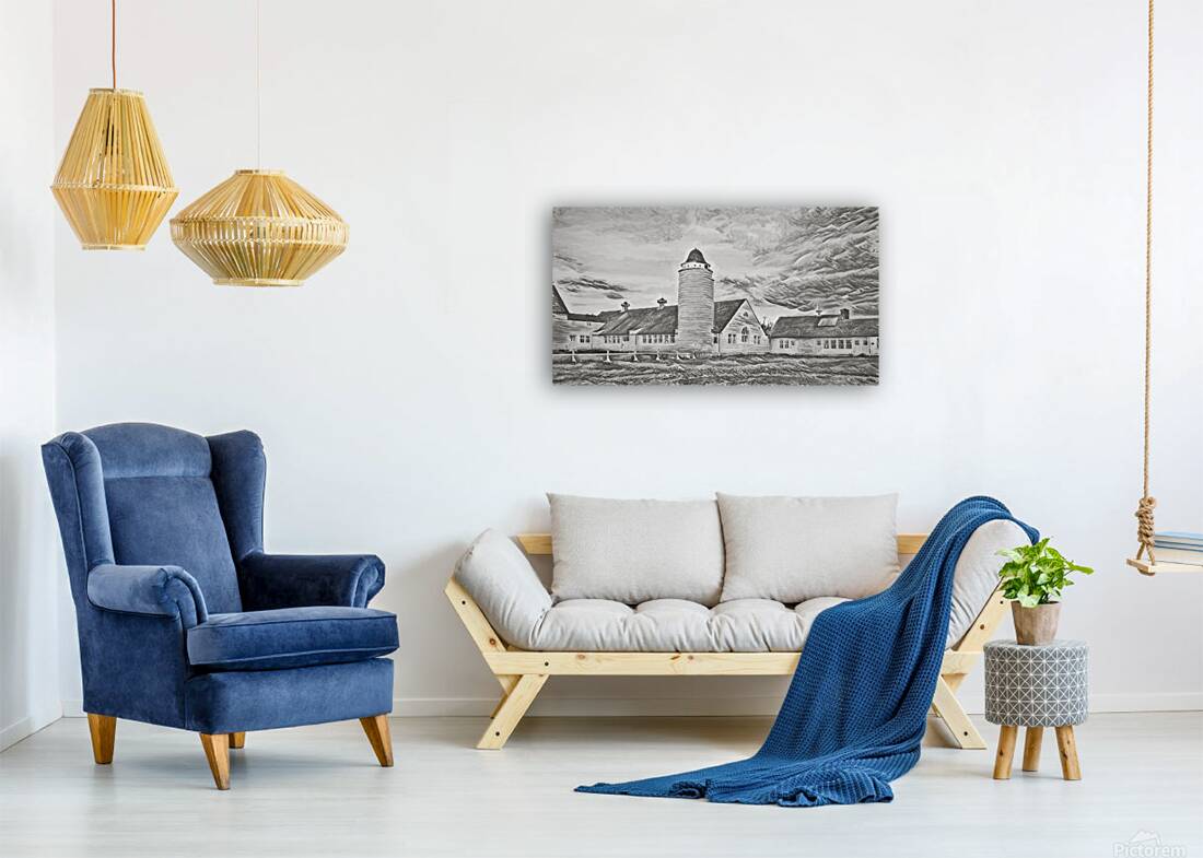 Milking Barn Silo Reproduction