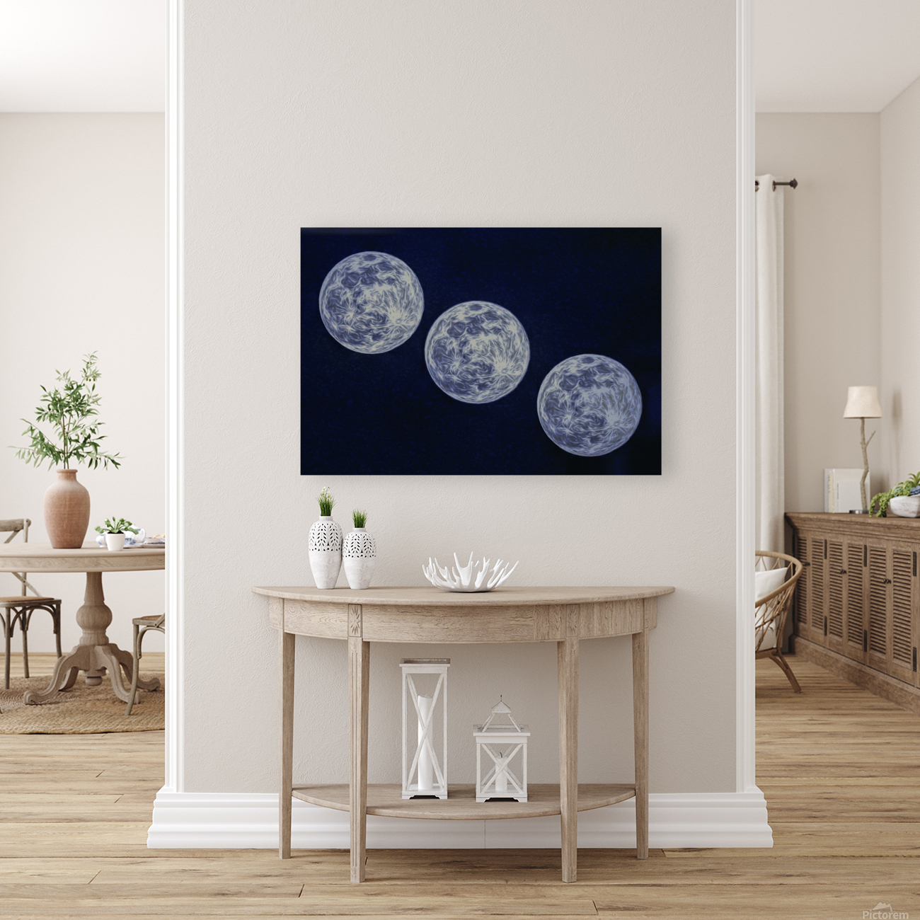 Blue Ice Moons Reproduction