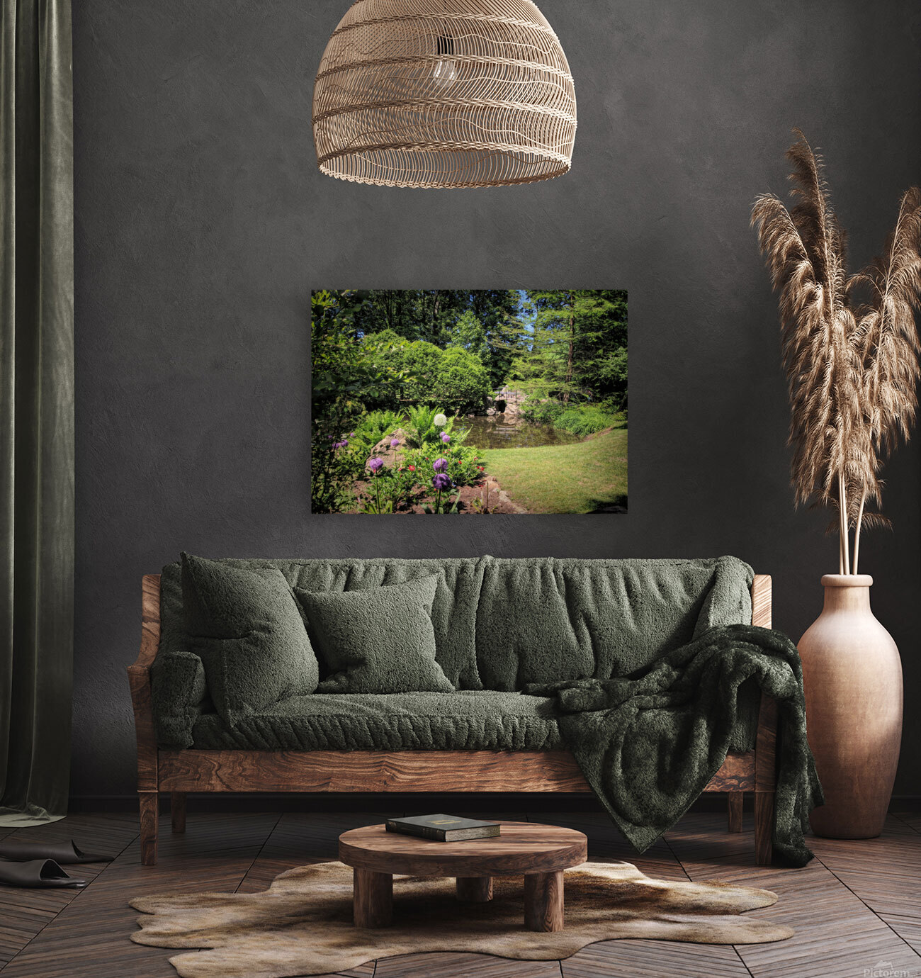 Tranquil Garden Reproduction