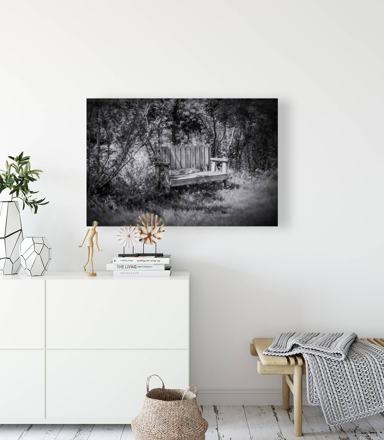 Tranquil Thinking Spot Reproduction