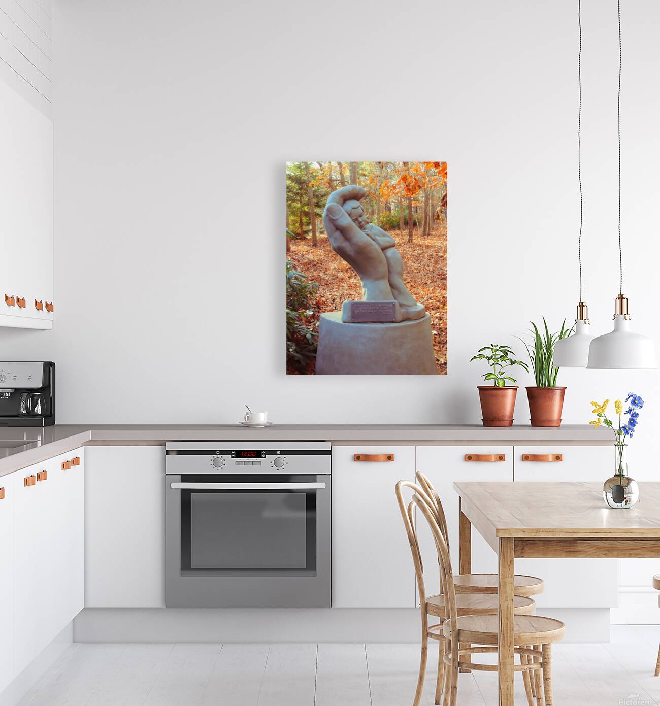 In The Safety Of His Hand Reproduction