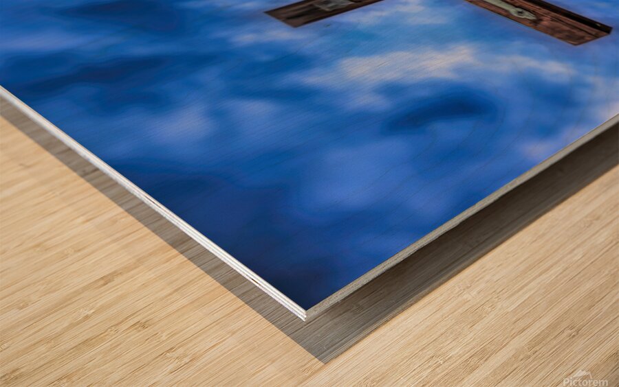 I Am Protection From The Storm Wood print