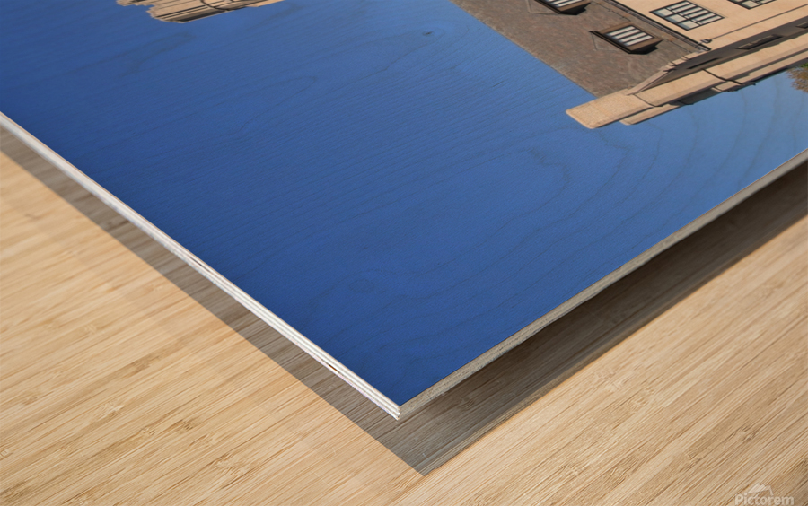 Olmsted Hall Wood print