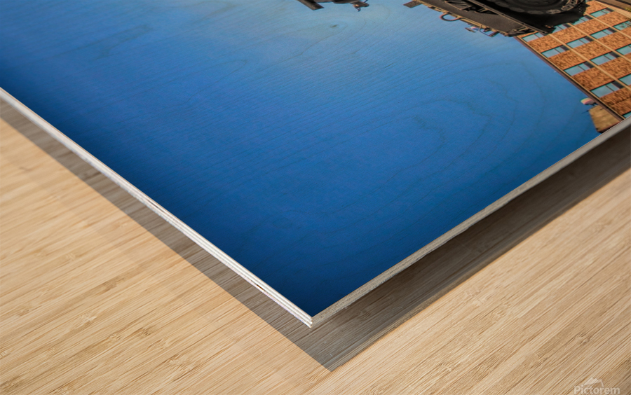 Tank At West Point Wood print